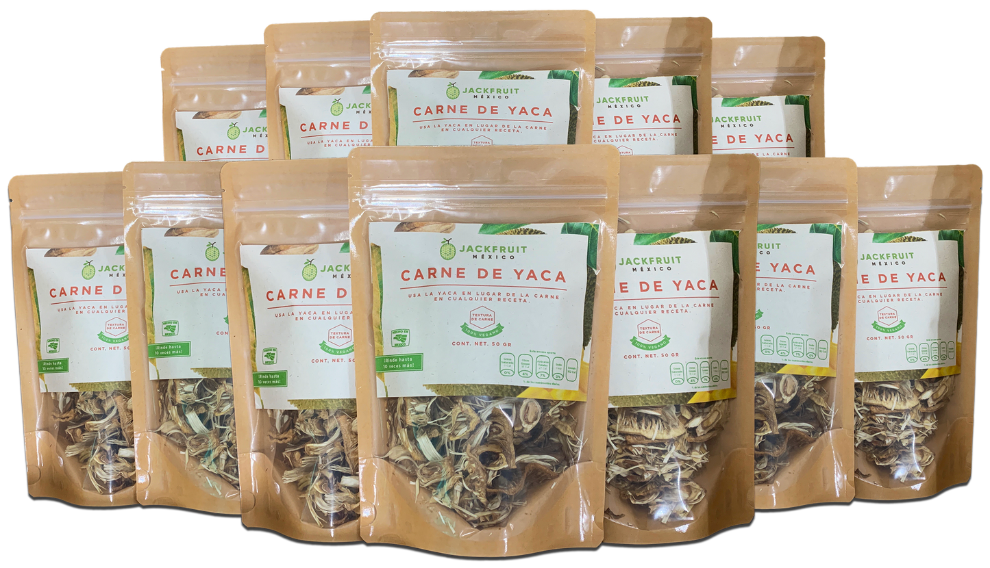 Carne de Yaca 50g (Caja de 12)