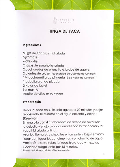 jackfruit recipe book